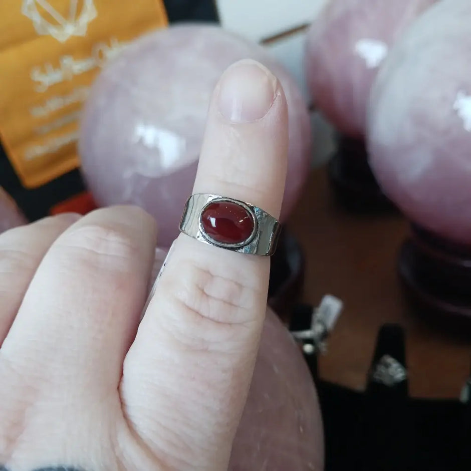 💍✨ Petite Crystal Power Rings – Sterling Silver Plated ✨💍 - Jewelry