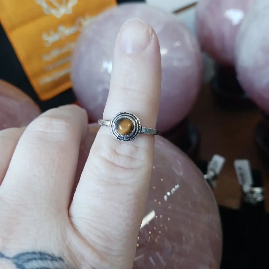 💍✨ Petite Crystal Power Rings – Sterling Silver Plated ✨💍 - Jewelry