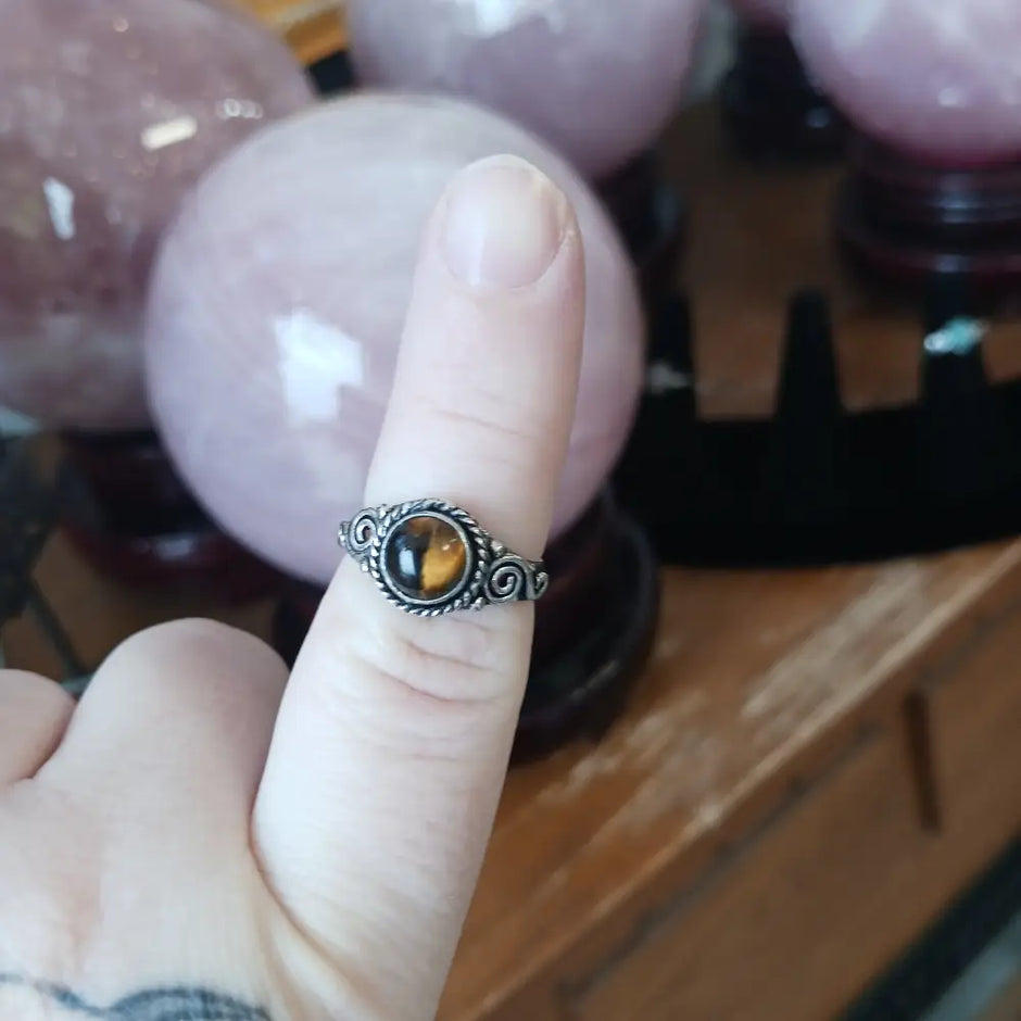 💍✨ Petite Crystal Power Rings – Sterling Silver Plated ✨💍 - Jewelry