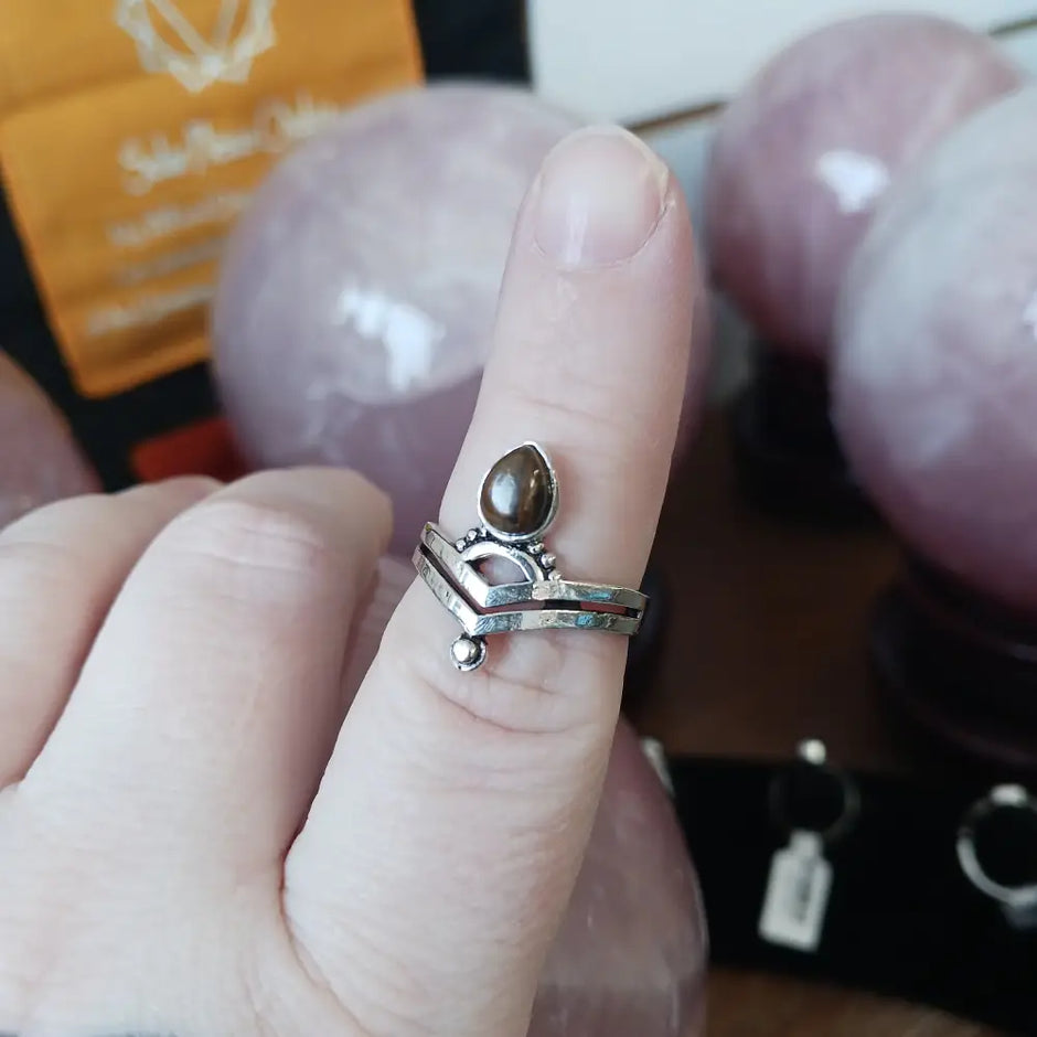 💍✨ Petite Crystal Power Rings – Sterling Silver Plated ✨💍 - Jewelry