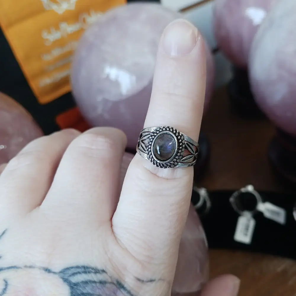 💍✨ Petite Crystal Power Rings – Sterling Silver Plated ✨💍 - Jewelry