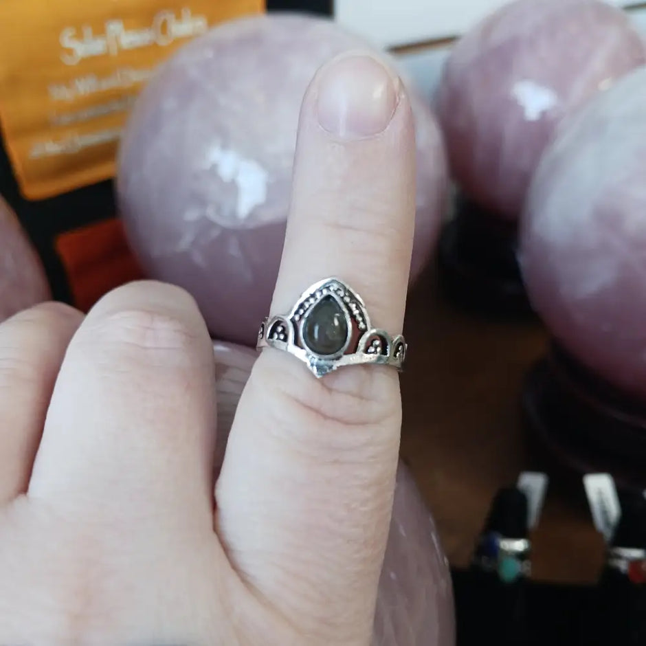 💍✨ Petite Crystal Power Rings – Sterling Silver Plated ✨💍 - Jewelry