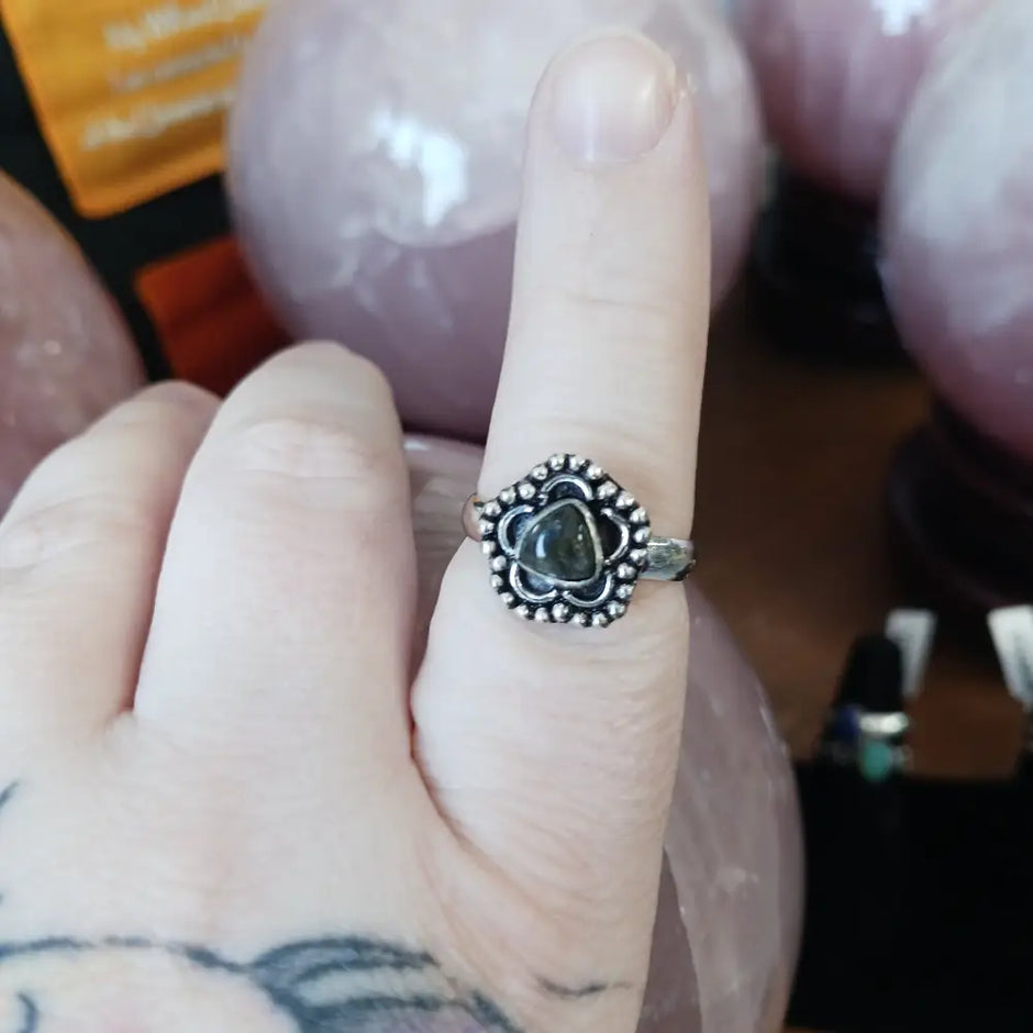 💍✨ Petite Crystal Power Rings – Sterling Silver Plated ✨💍 - Jewelry