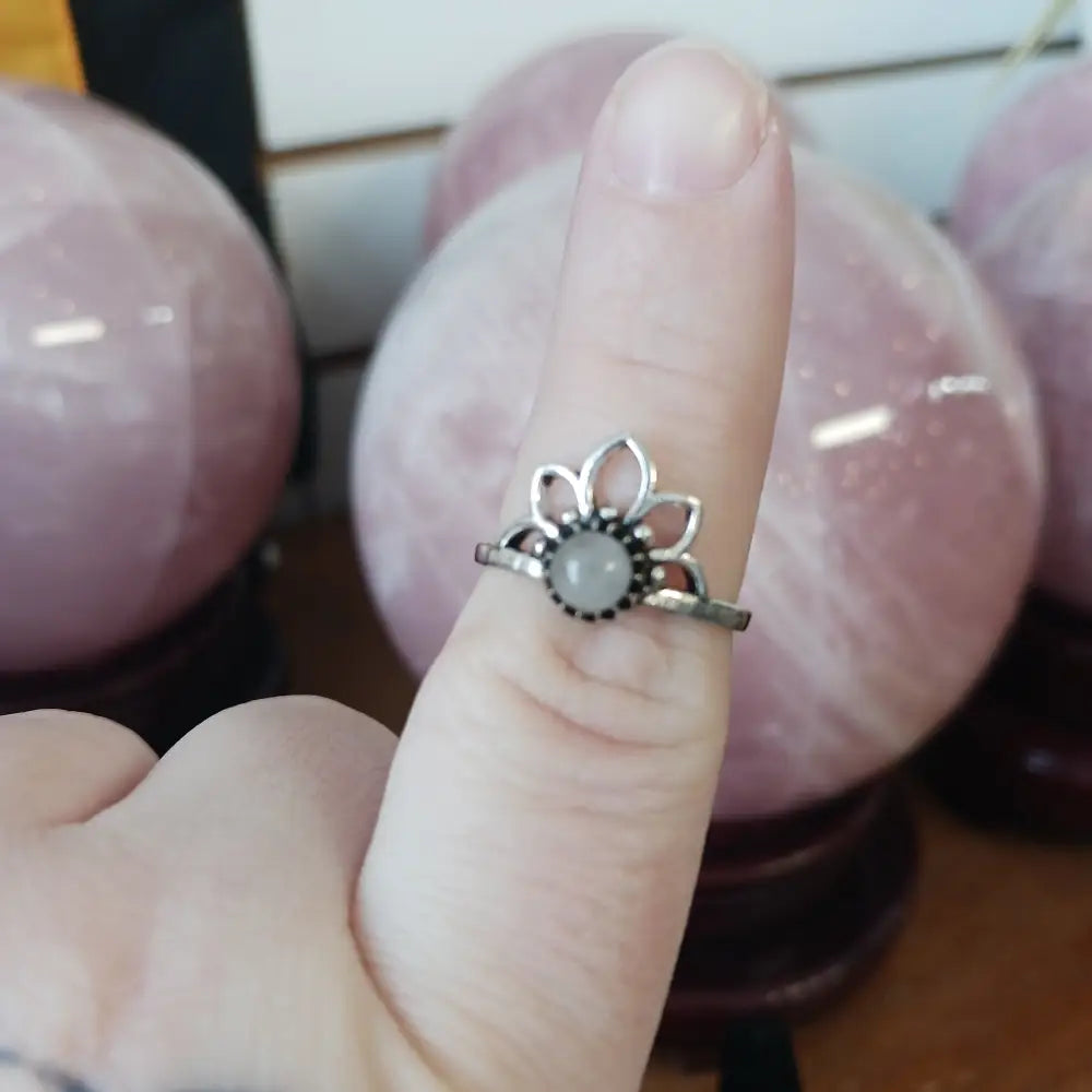 💍✨ Petite Crystal Power Rings – Sterling Silver Plated ✨💍 - Jewelry