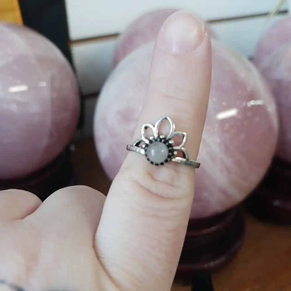 💍✨ Petite Crystal Power Rings – Sterling Silver Plated ✨💍 - Jewelry