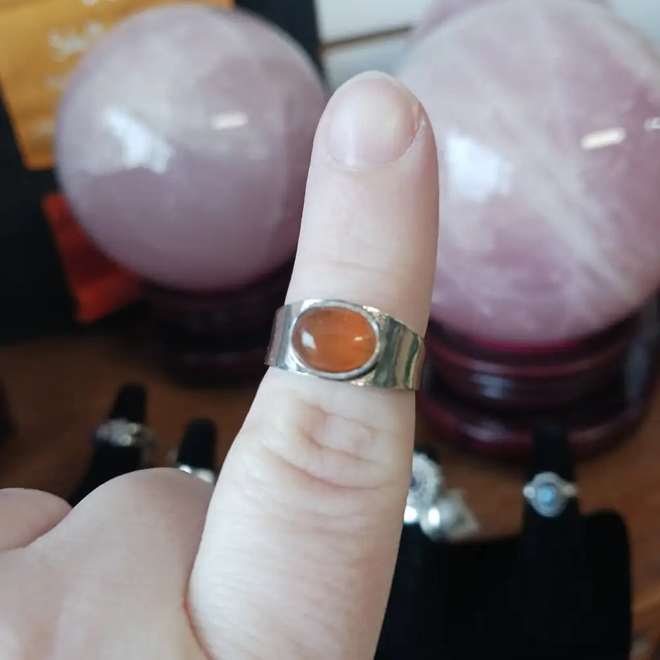 💍✨ Petite Crystal Power Rings – Sterling Silver Plated ✨💍 - Jewelry