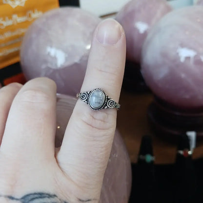 💍✨ Petite Crystal Power Rings – Sterling Silver Plated ✨💍 - Jewelry