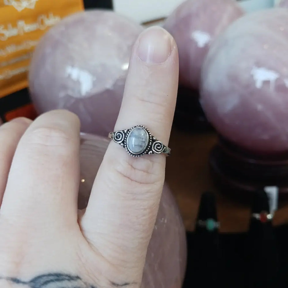 💍✨ Petite Crystal Power Rings – Sterling Silver Plated ✨💍 - Jewelry