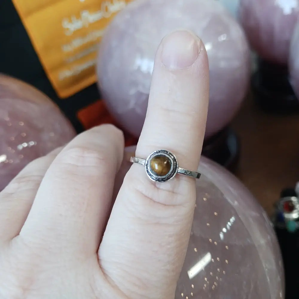 💍✨ Petite Crystal Power Rings – Sterling Silver Plated ✨💍 - Jewelry