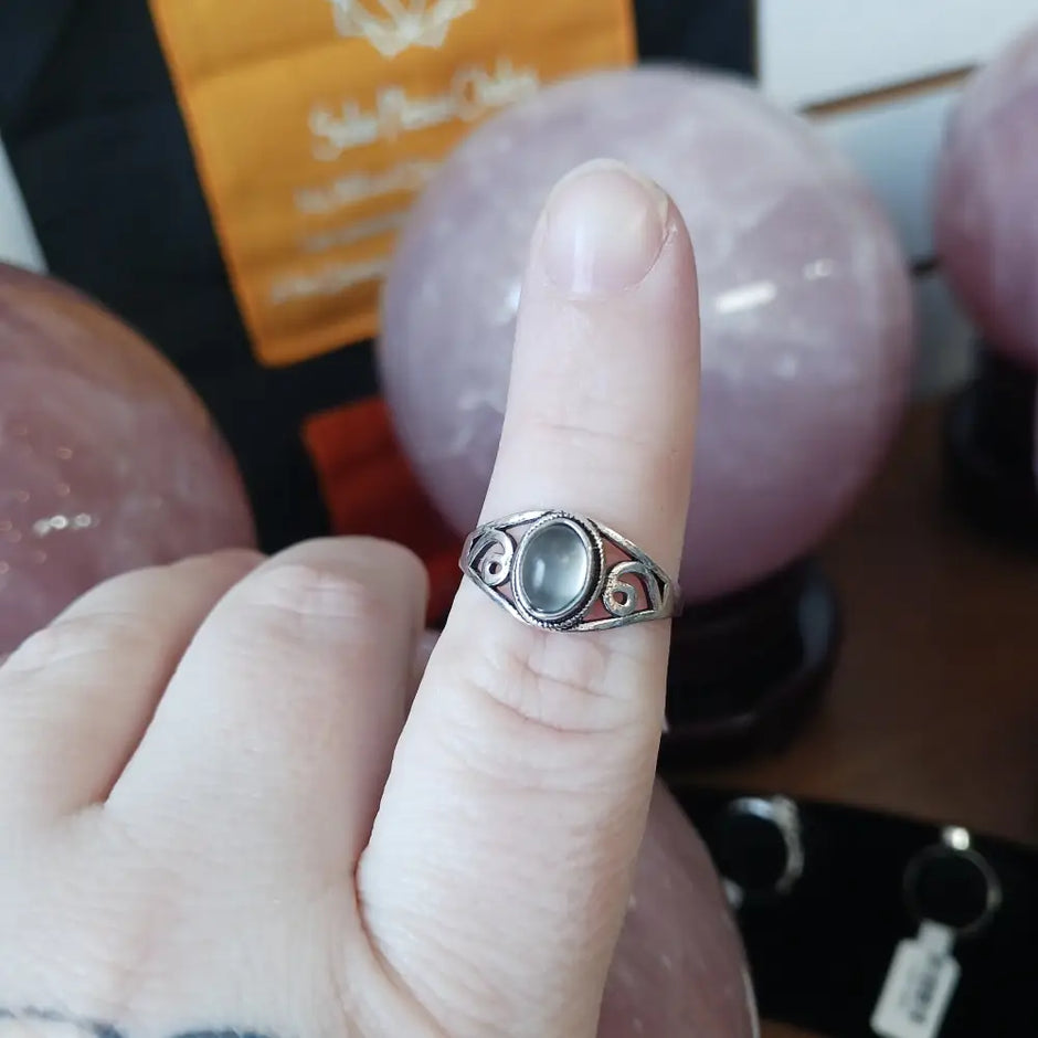 💍✨ Petite Crystal Power Rings – Sterling Silver Plated ✨💍 - Jewelry