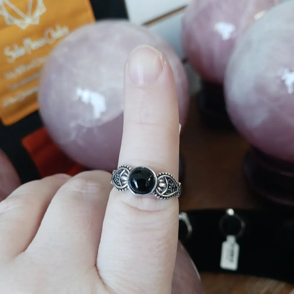 💍✨ Petite Crystal Power Rings – Sterling Silver Plated ✨💍 - Jewelry