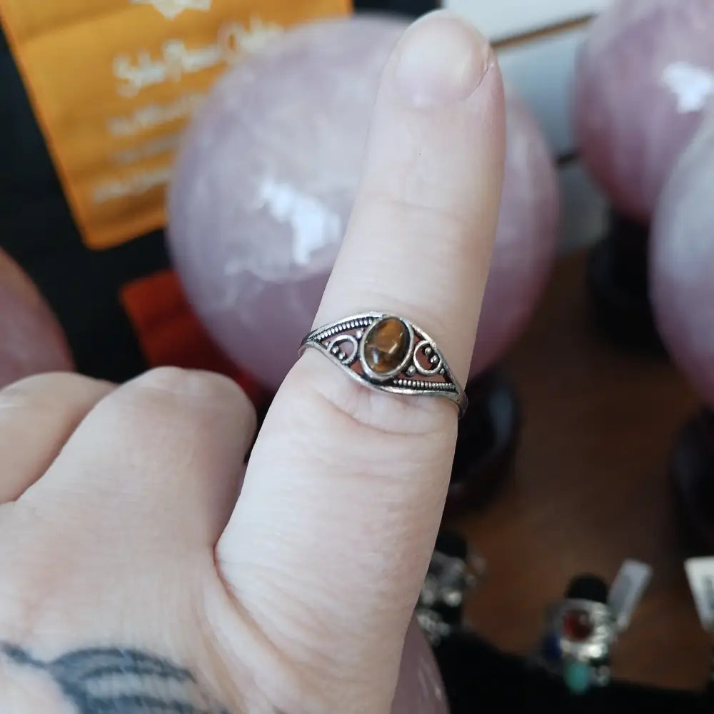 💍✨ Petite Crystal Power Rings – Sterling Silver Plated ✨💍 - Jewelry