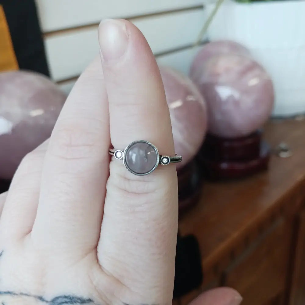 💍✨ Petite Crystal Power Rings – Sterling Silver Plated ✨💍 - Jewelry