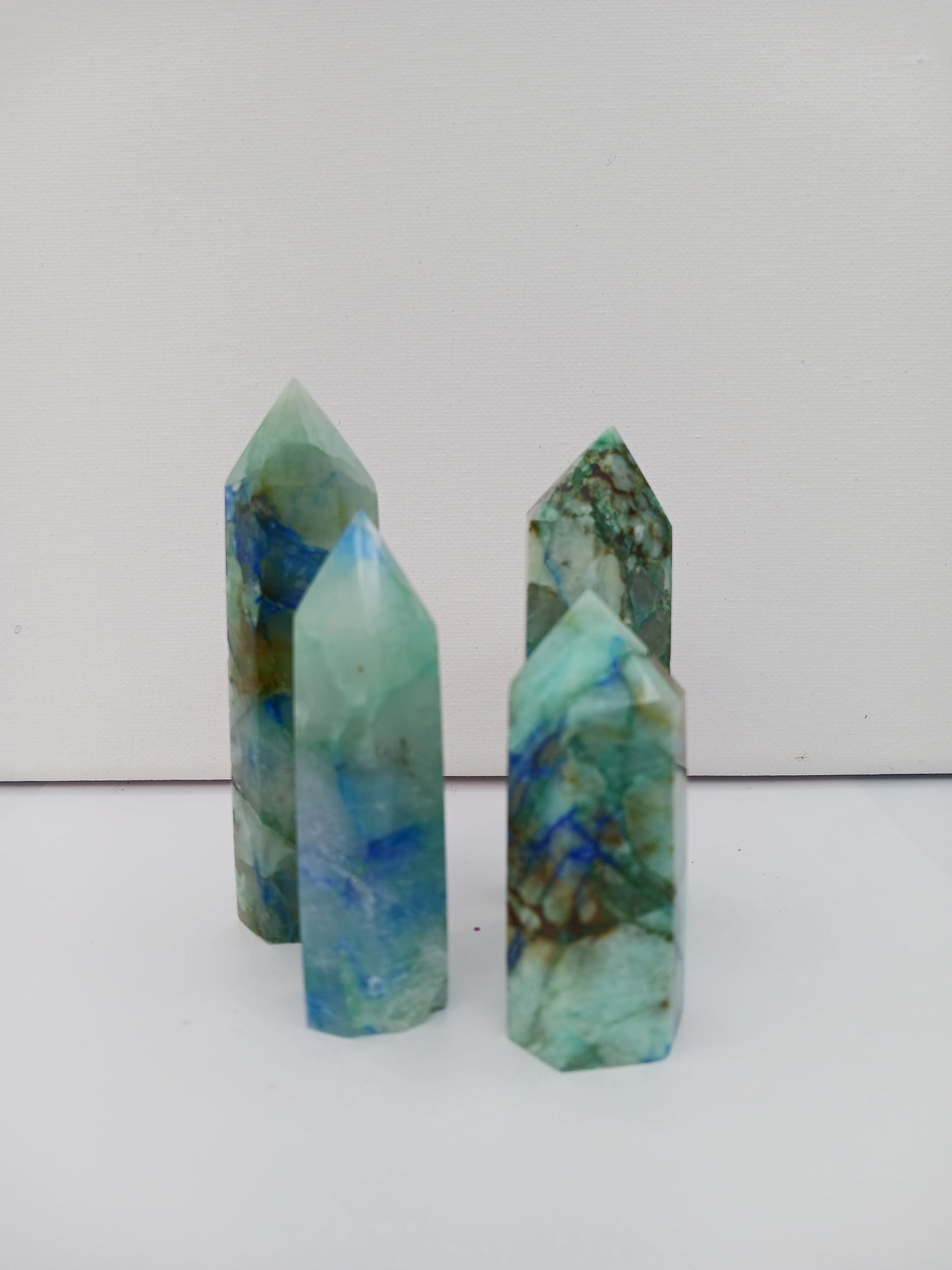 🔥🔵 Phoenix Stone & Lapis Tower 3.25’’ – Insight & Renewal 🔵🔥 - Towers