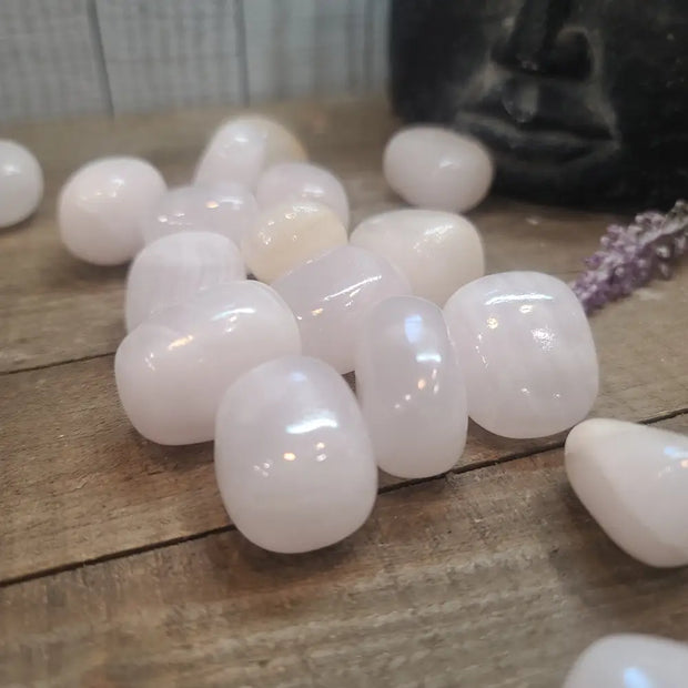 Pink Calcite Tumbles - Tumbles