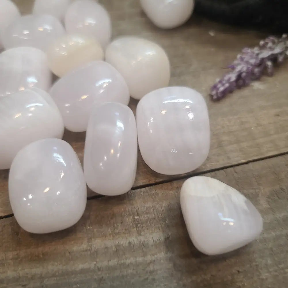 Pink Calcite Tumbles - Tumbles