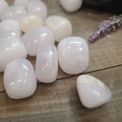 Pink Calcite Tumbles - Tumbles