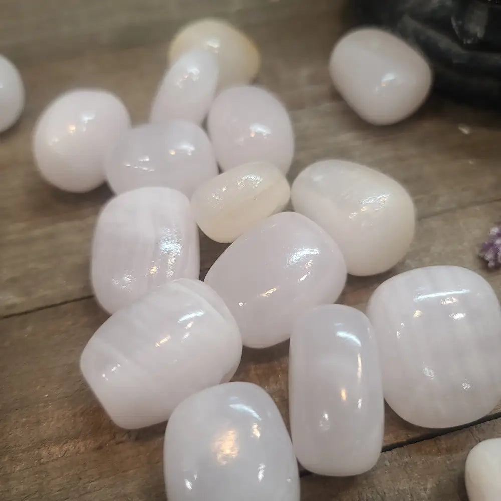 Pink Calcite Tumbles - Tumbles