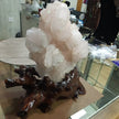 Pink Mercedes Calcite with Stand - Specimens