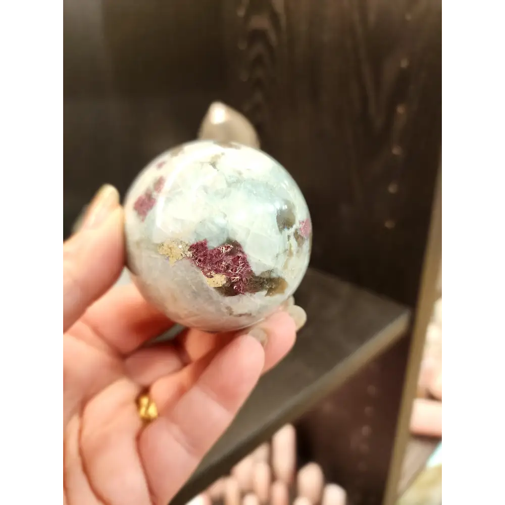 🌸💗 Pink Tourmaline Spheres – Harmonizing Energy Crystals! ✨ - 11 - Spheres