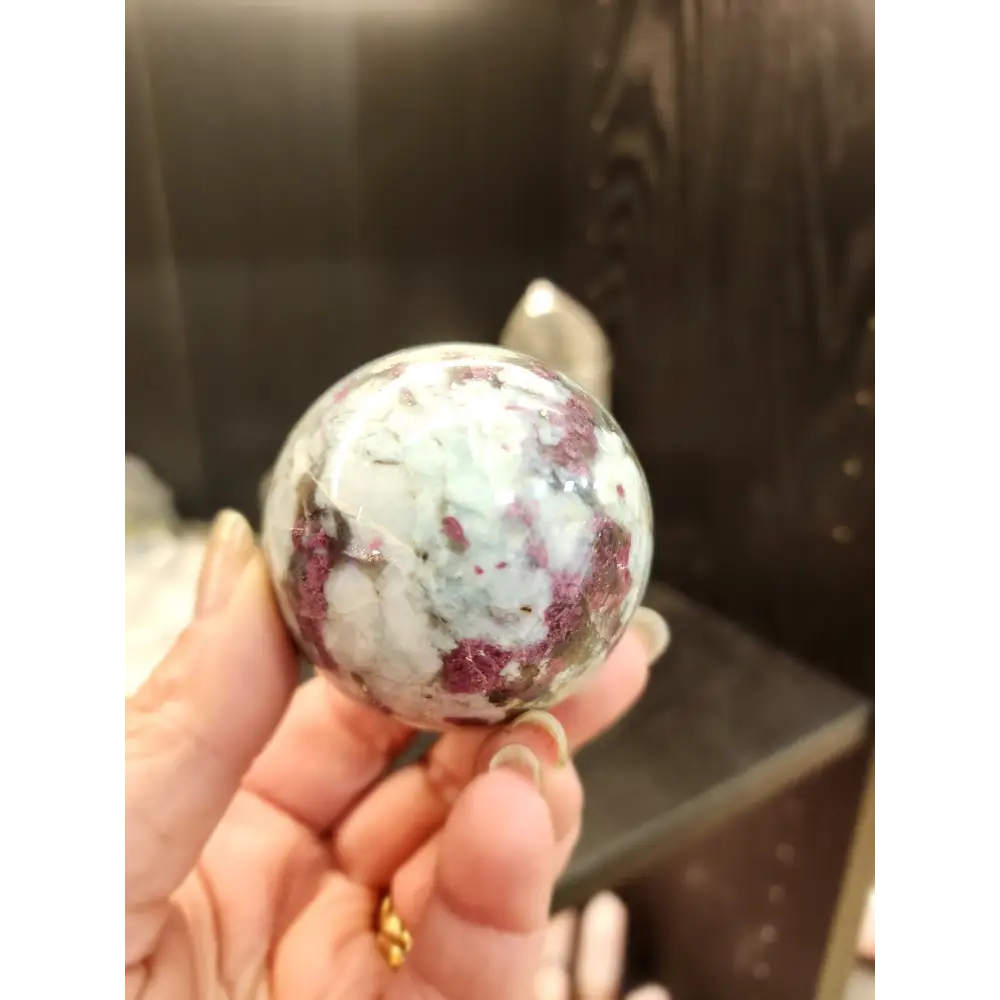 🌸💗 Pink Tourmaline Spheres – Harmonizing Energy Crystals! ✨ - 12 - Spheres