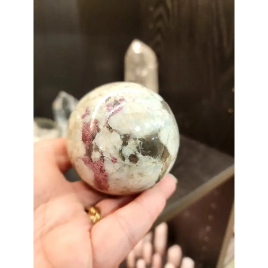 🌸💗 Pink Tourmaline Spheres – Harmonizing Energy Crystals! ✨ - 2 - Spheres