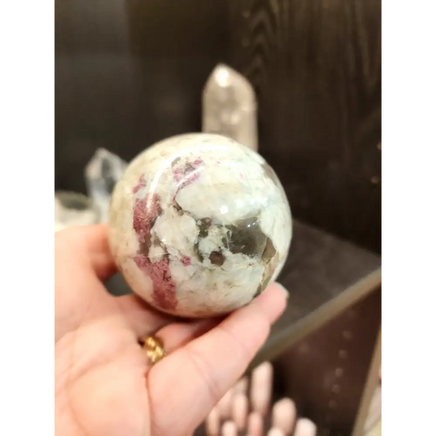 🌸💗 Pink Tourmaline Spheres – Harmonizing Energy Crystals! ✨ - 2 - Spheres