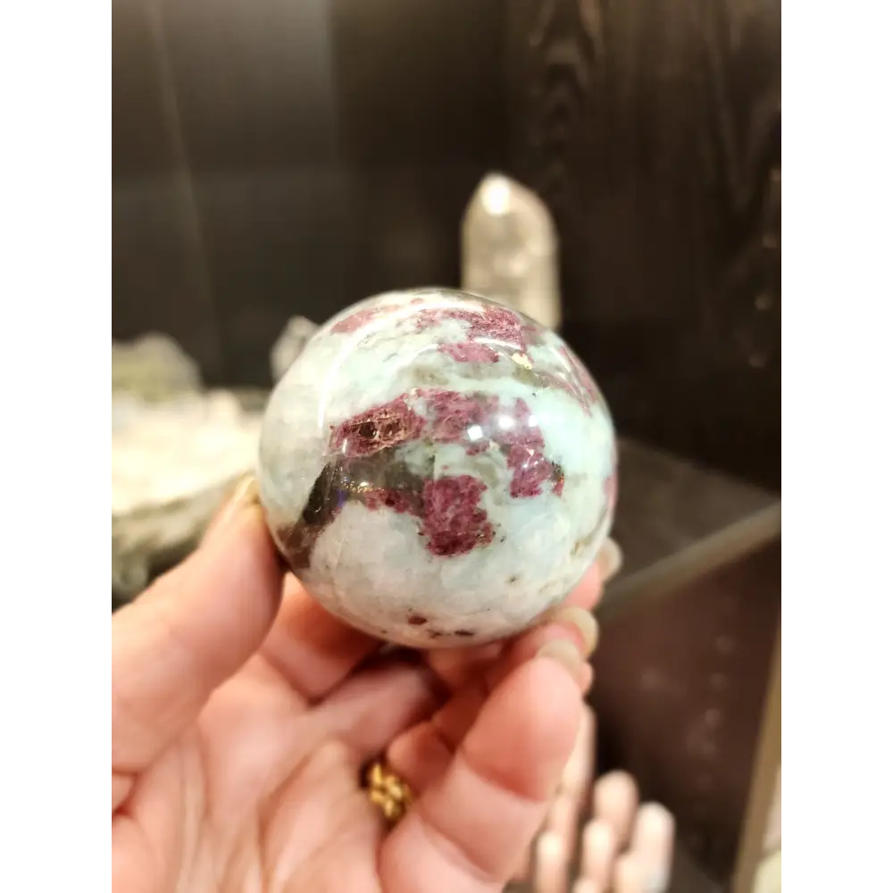 🌸💗 Pink Tourmaline Spheres – Harmonizing Energy Crystals! ✨ - 9 - Spheres