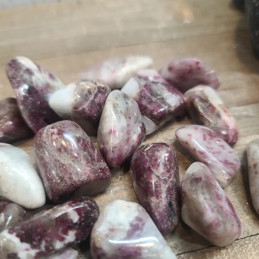 Pink Tourmaline Tumbles - Tumbles