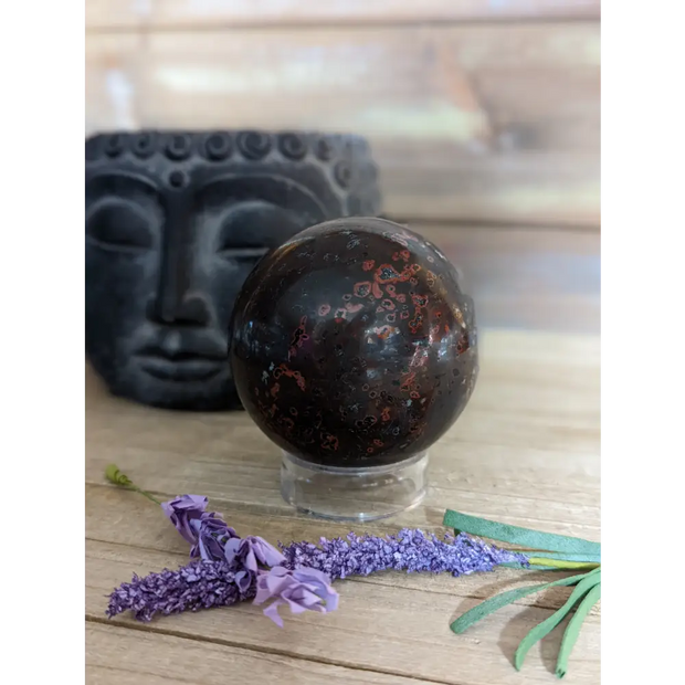 🍇✨ Plum Jasper Spheres – Nurturing Strength & Gentle Balance! ✨🍇 - 1 - Spheres