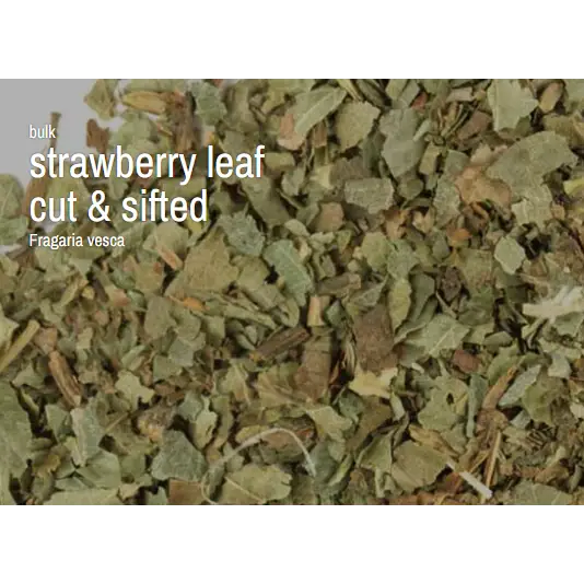 🌿✨ Pre-Packaged Herbs By The Ounce (1 oz) – Ritual Healing and Botanical Magic! 🍃 Page 1 - Strawberry Leaf - Herbs &