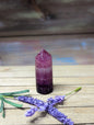 Purple Fluorite Cylinder Tower - 3 - Towers