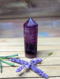 Purple Fluorite Cylinder Tower - 15 - Towers