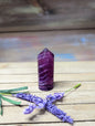 Purple Fluorite Cylinder Tower - 1 - Towers