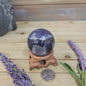 Purple Fluorite Sphere (1 3/4’’ to 3 1/2’’) – Intuition & Focus Crystal | The Mystical Moons - 25. FLUORITE SPHERE - 1