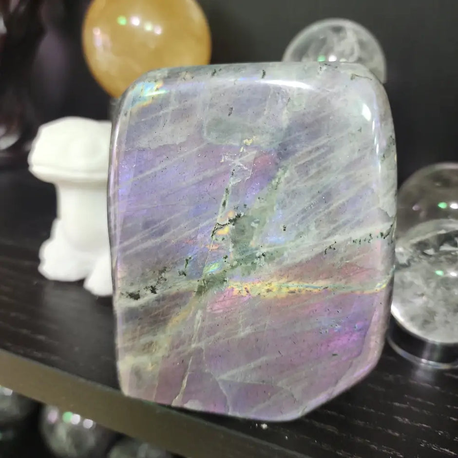 Purple Laboradite Freeforms - Free Forms