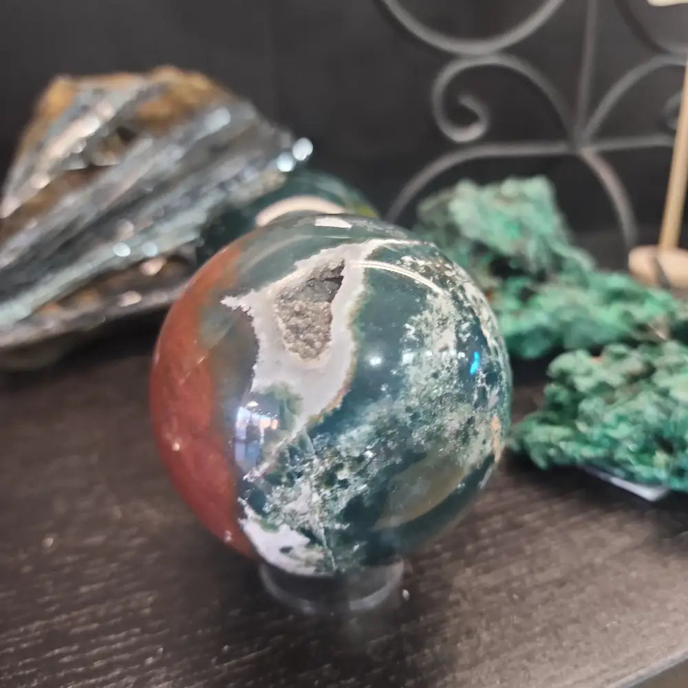 Purple Ocean Jasper Spheres - 2 - Spheres