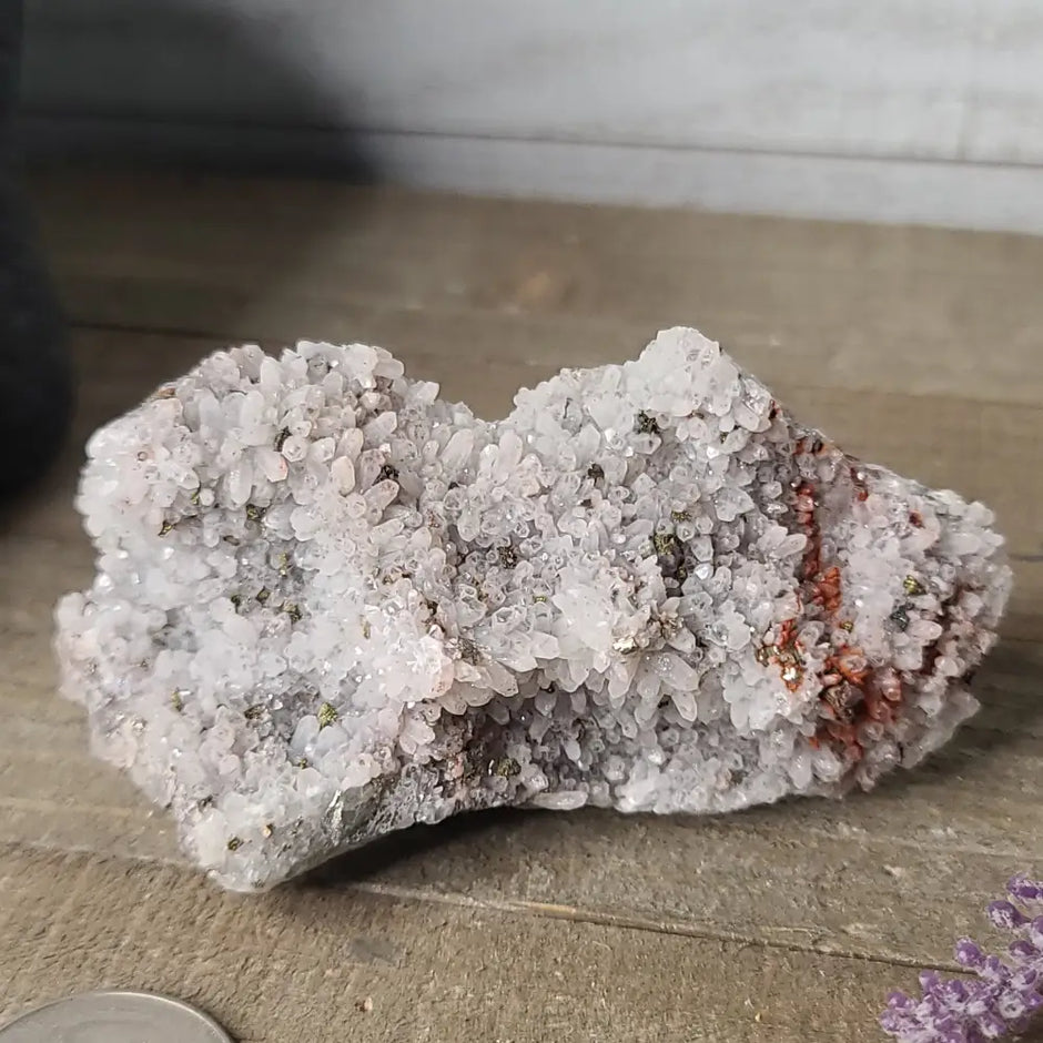 Pyrite on Quartz Clusters - 29 - Specimens