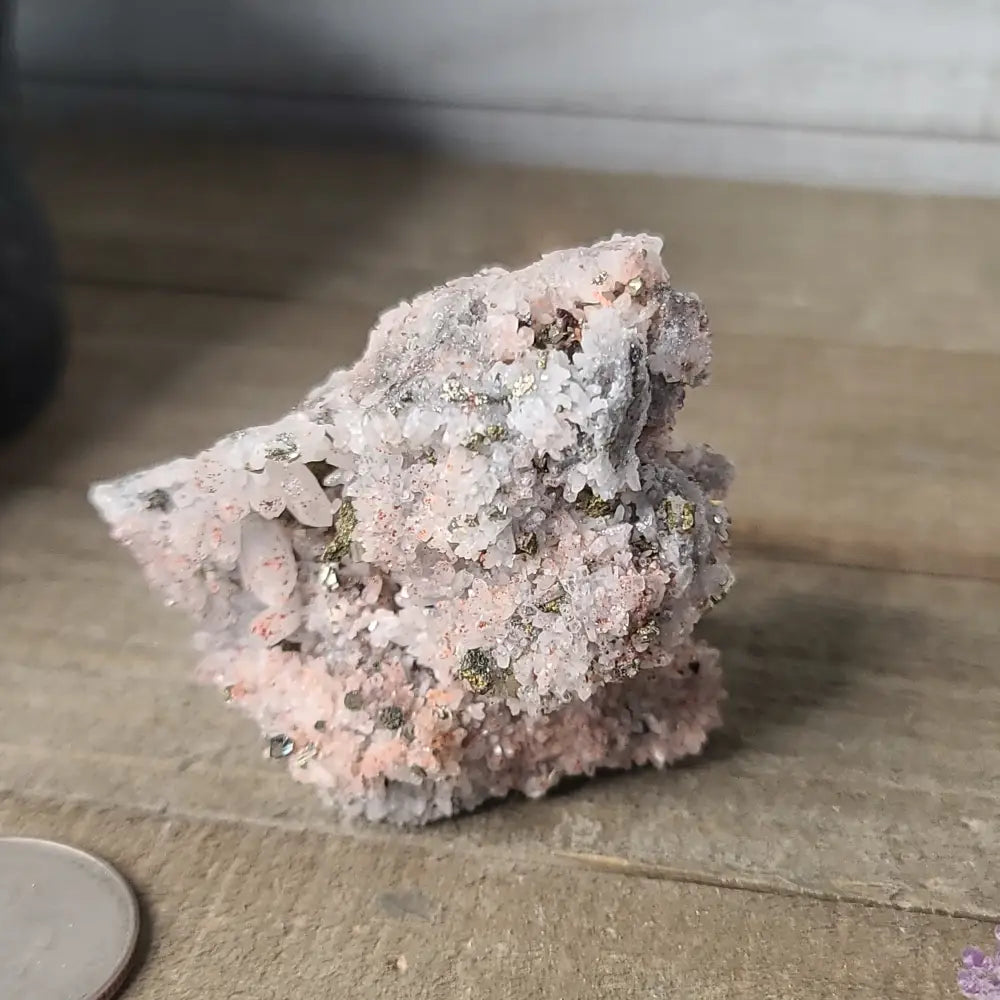 Pyrite on Quartz Clusters - 10 - Specimens