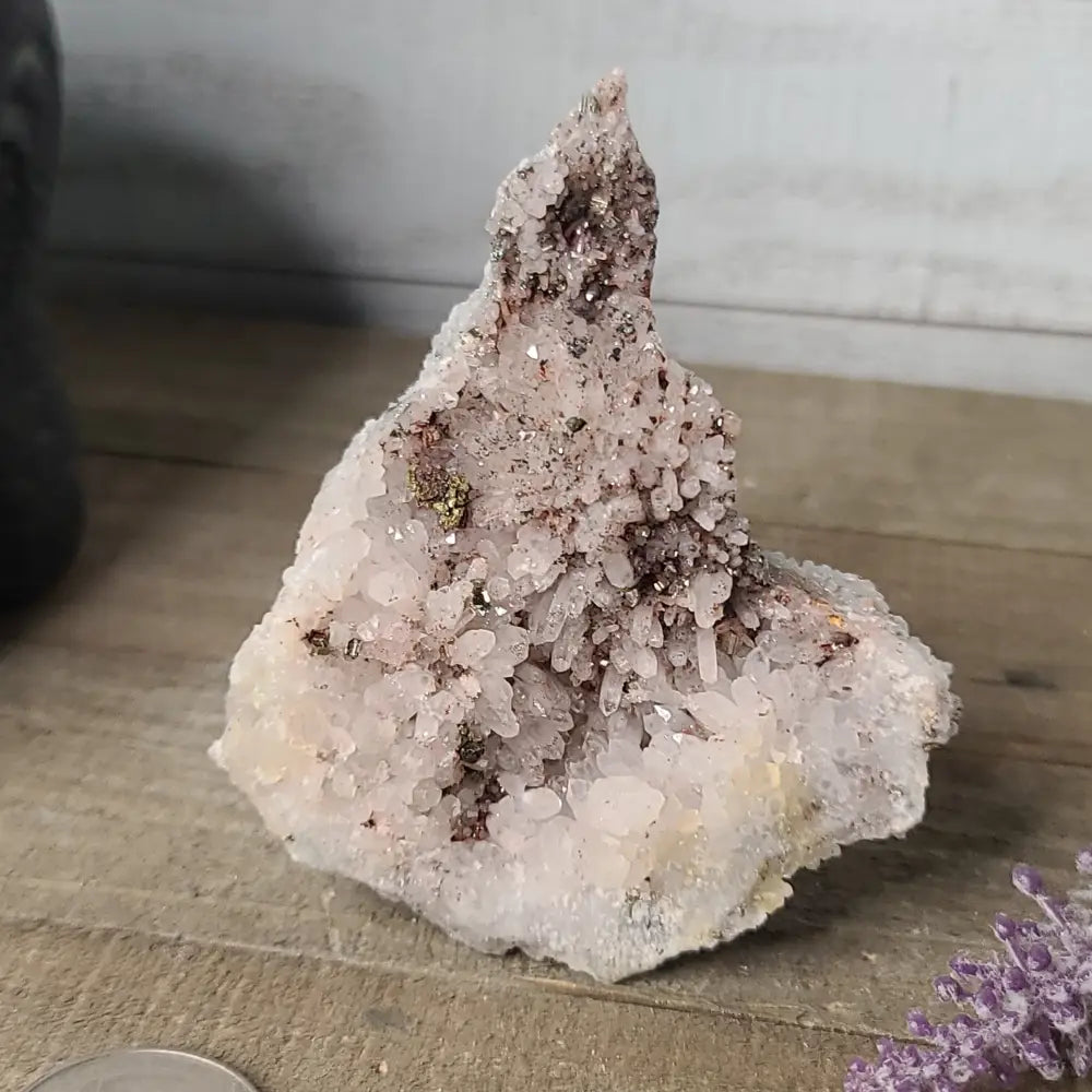 Pyrite on Quartz Clusters - 21 - Specimens