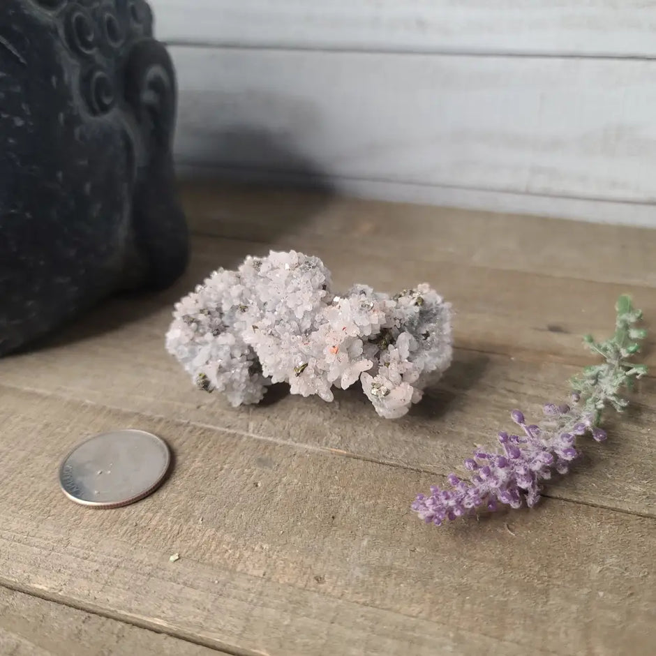 Pyrite on Quartz Clusters - 4 - Specimens