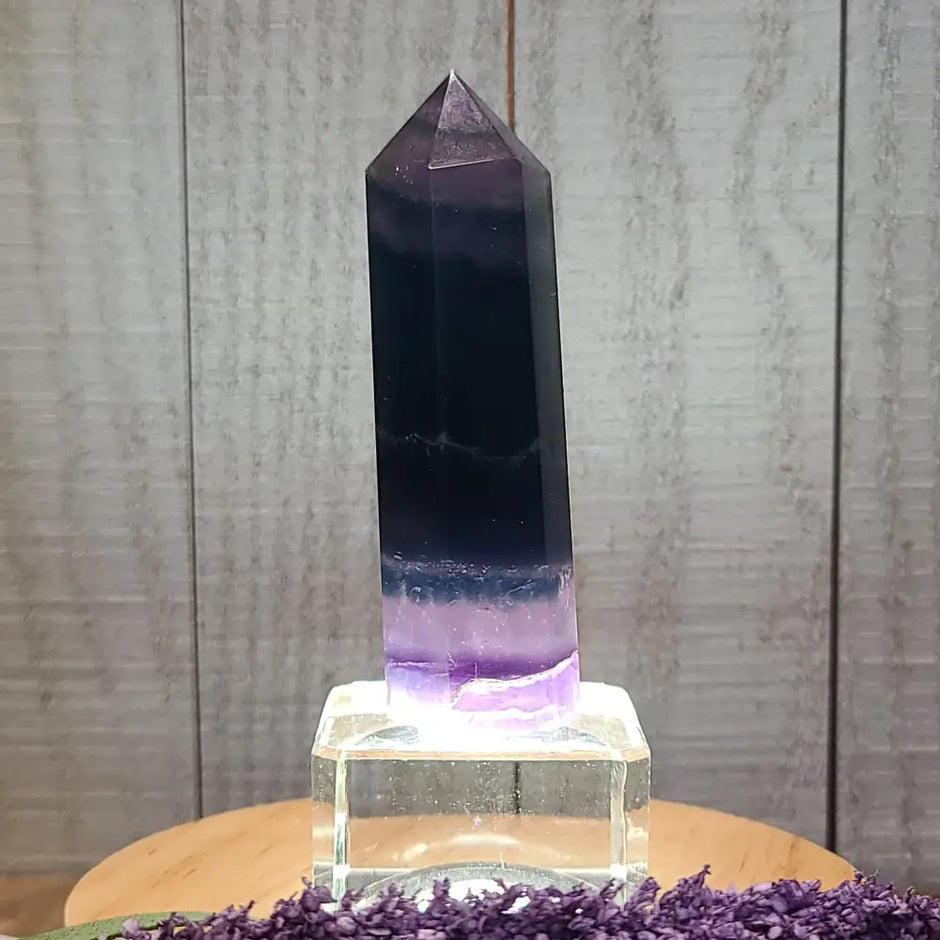 Rainbow Fluorite Colorful Towers - Towers