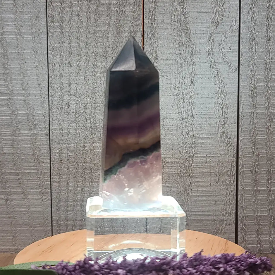 Rainbow Fluorite Colorful Towers - 4 - Towers