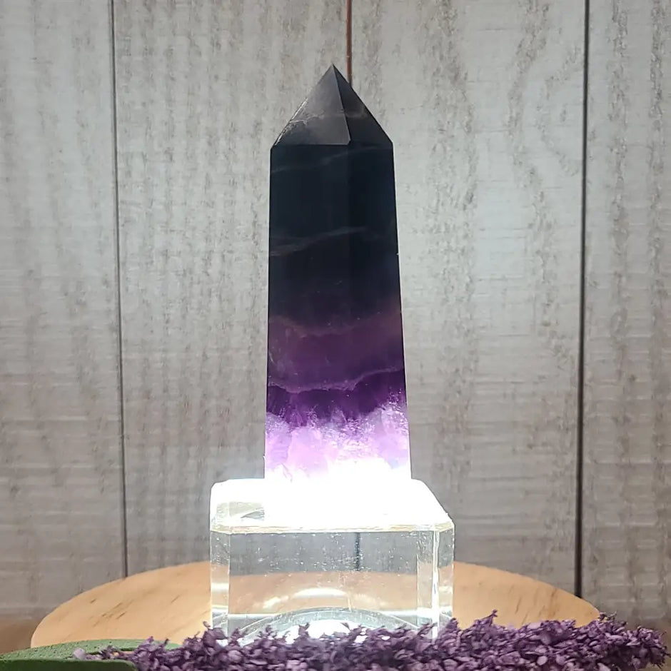 Rainbow Fluorite Colorful Towers - 5 - Towers