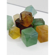 🌈✨ Rainbow Fluorite Cube or Octahedron 1 Inch – Clarity Balance and Sacred Geometry 🌀 - Tumbles