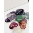 🌈💚 Rainbow Fluorite Heart – Focus Harmony and Intuitive Clarity 💜 - Rainbow Fluorite Hearts 1.25’’- 1.75’’ - Carvings