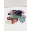 🌈💚 Rainbow Fluorite Heart – Focus Harmony and Intuitive Clarity 💜 - Rainbow Fluorite Hearts 1.25’’- 1.75’’ - Carvings
