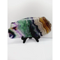🌈✨ Rainbow Fluorite Slab – Clarity Harmony and Vibrant Energy 💜 - 2 - 10’’ - Specimens