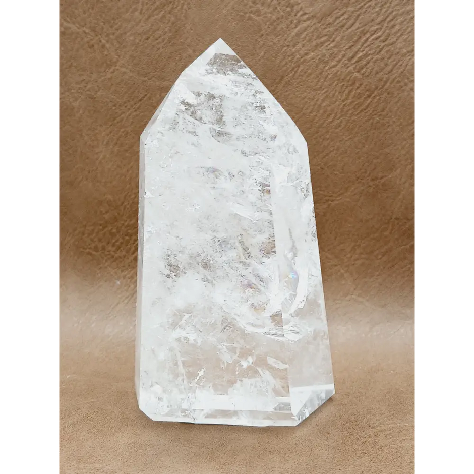 🌈✨ Rainbow Quartz Tower – Joy Clarity and Magical Light 🤍 - 13 - 4’’ - Towers