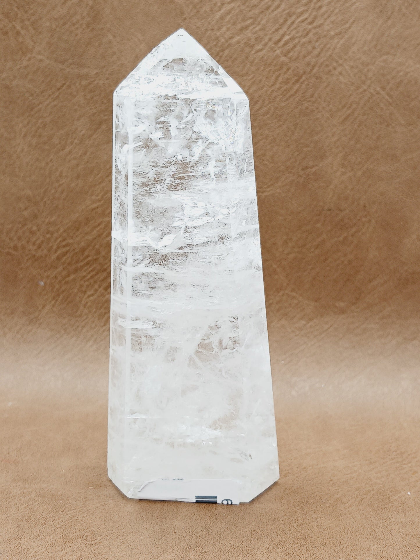 🌈✨ Rainbow Quartz Tower – Joy Clarity and Magical Light 🤍 - 25 -4.5’’ - Towers